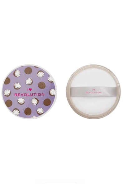 I HEART REVOLUTION Loose Baking Coconut Pudra sabitleme toz pudra - 1