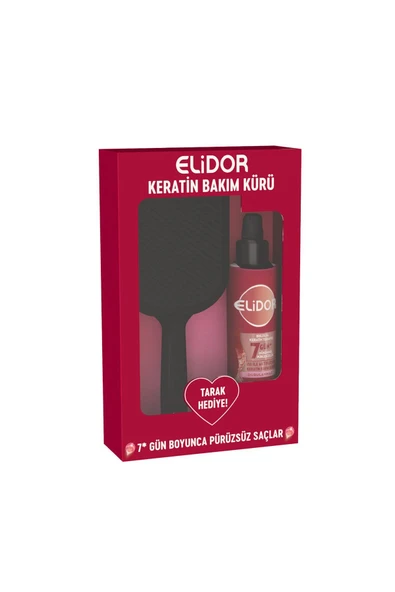 ELİDOR Keratin Bakım Kürü 90Ml + Tarak - 1