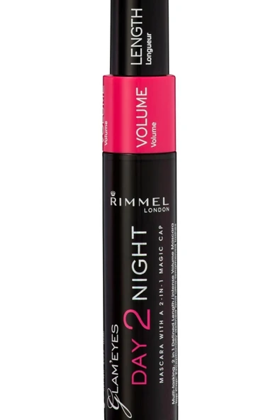 RIMMEL LONDON Marka: Glam'eyes Day 2 Night Maskara - 001 Black Kategori: Maskara