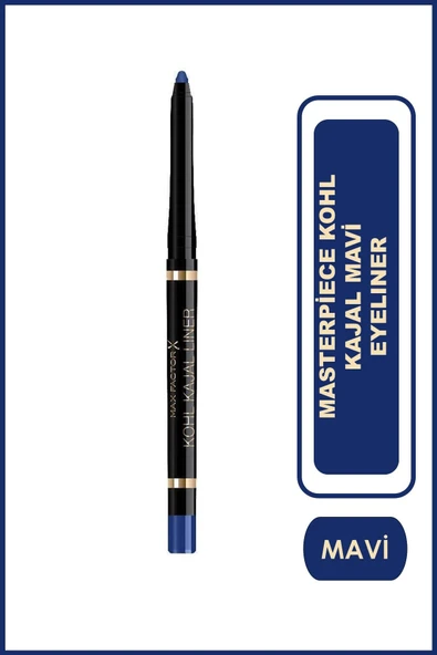 MAX FACTOR Mavi Eyeliner - Masterpiece Kohl Kajal RG Azure 18 IV 3607346353820 - 1
