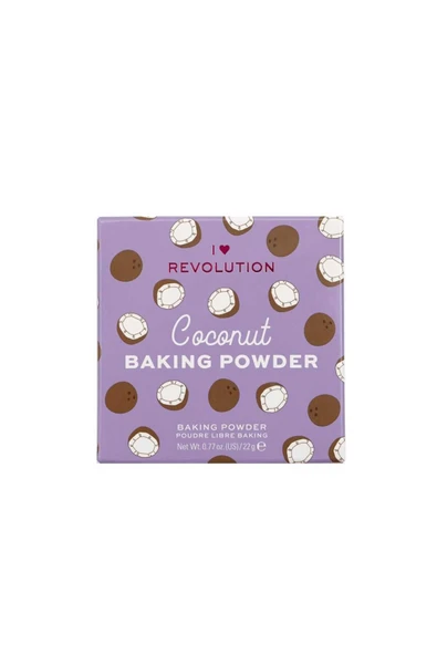 I HEART REVOLUTION Loose Baking Coconut Pudra sabitleme toz pudra - 2