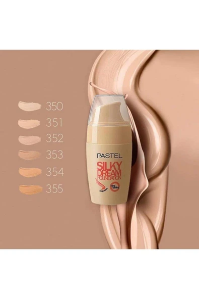 PASTEL Hafif Yapılı Ve Kapatıcık Sağlayan Fondöten | 355 - 2