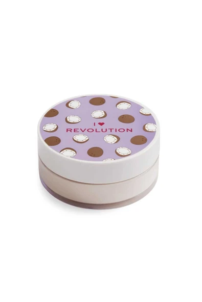 I HEART REVOLUTION Loose Baking Coconut Pudra sabitleme toz pudra - 5