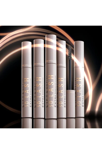 REVOLUTİON Ergonomik Çift Taraflı Fiber Teknolojili Aplikatörü 5D Extreme Extension Maskara ürün görseli