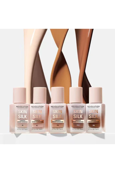 REVOLUTİON Skin Silk Serum Fondöten F8 - 4