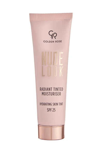 GOLDEN ROSE Nude Look Radiant Tinted Moisturiser No: 02 Medium Tint - Renkli Nemlendirici Spf 25 - 2