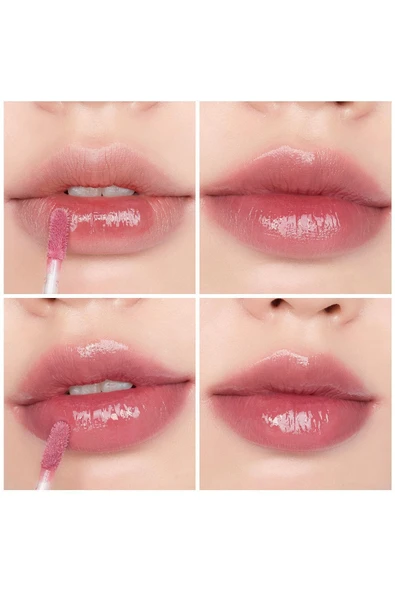 ROMAND Nemli Ve Parlak Görünüm Sağlayan Dewy Ful Water Tint Muteral Nude - Custard Mauve (VİONİNE) - Resim 5
