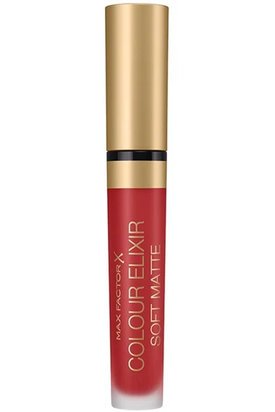 MAX FACTOR Marka: Colour Elixir Soft Matte Liquid Lipstick 030 Crushed Ruby Kategori: Dudak Parlatı - 2