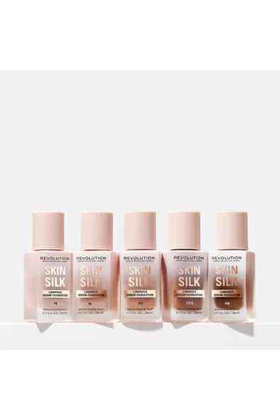 REVOLUTİON Skin Silk Serum Fondöten F8 - 5