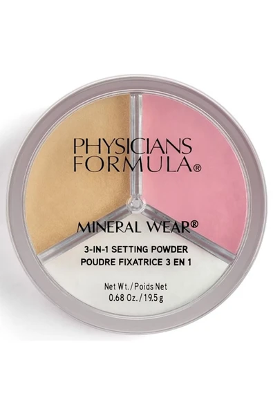 PHYSİCİANS FORMULA Mineral Wear 3 in 1 Sabitleyici Pudra