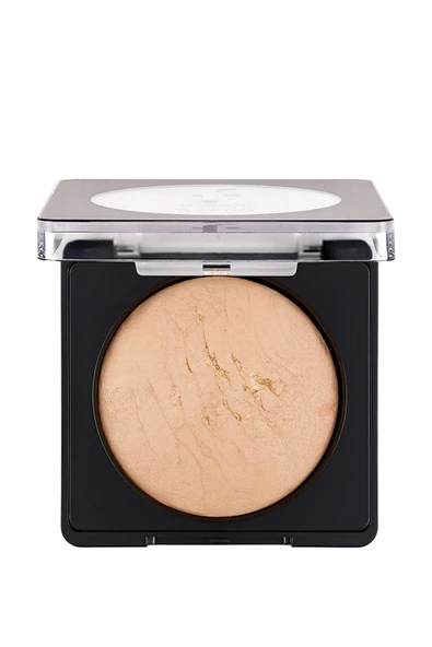 FLORMAR Yoğun Pigmentli Fırınlanmış Mat Pudra  - Baked Powder - 021 Beige With Gold - 8682536053532 - 3