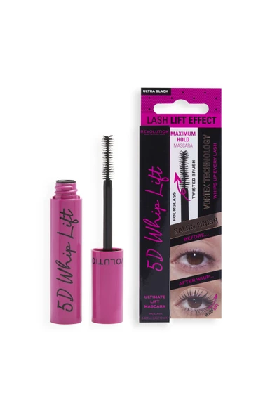 REVOLUTİON Makeup Revolution Extra Kıvrılmış Kirpikler: 5D Whip Lift Maskara MLSCOSMETİCS Q20 - 2