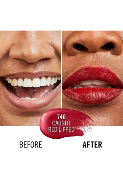 RİMMEL PROVOCALIPS LIKIT RUJ CAUGHT RED LIPPED 740 - 6