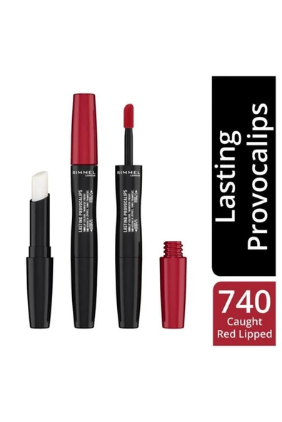 RİMMEL PROVOCALIPS LIKIT RUJ CAUGHT RED LIPPED 740 - 3