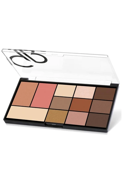 GOLDEN ROSE City Style Face & Eye Palette 01 Warm Nude Kategori: Kaş Kalemi&kaş Farı Ebat: