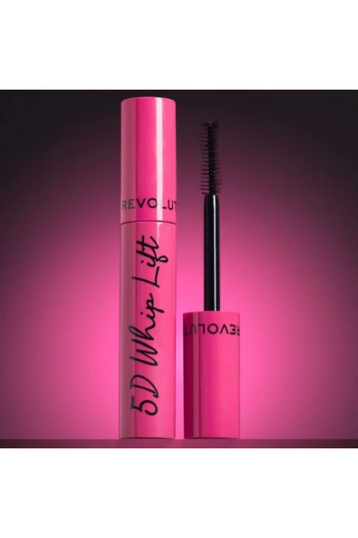 REVOLUTİON Cansız ve Hacimsiz Kirpikler İçin Dolgunlaştırıcı Hacimlendirici 5D WHİP LIFT MASKARA KEYO214 ürün görseli