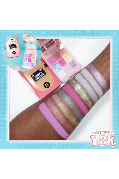 REVOLUTİON Y2k Baby Flip Phone Eyeshadow Palette - Telefon Far Paleti - 4