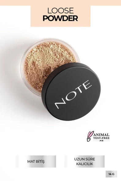 NOTE Loose Powder Makyaj Sabitleyici Matlaştırıcı Toz Pudra 03 Porcelain