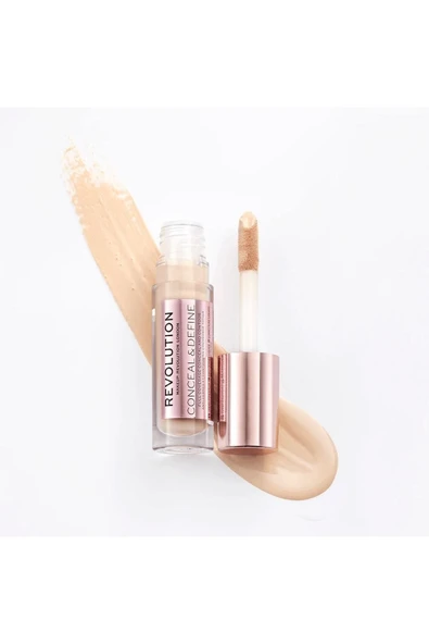 MAKEUP REVOLUTION Revolution Conceal Define 16 Saat Etkili Mat Bitişli Kapatıcı No: C2* 2 Adet - 3