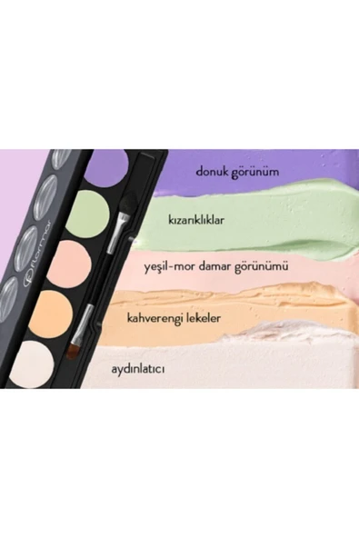 FLORMAR Kusurlarını Kapatan, Kremsi Dokulu Palet. | 7.5 G - 3