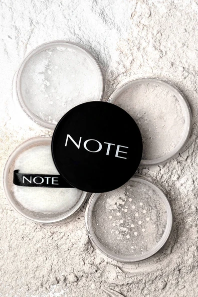 NOTE Loose Powder Makyaj Sabitleyici Matlaştırıcı Toz Pudra - 01 Invisible - 6