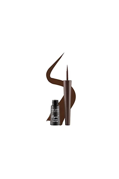 NOTE Cosmetics Elegant Matte Dipliner Waterp Kahverengi 02 - 3