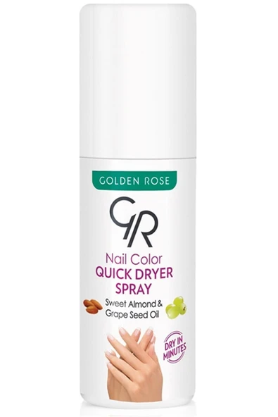 GOLDEN ROSE Nail Color Quick Dryer Spray