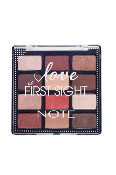 NOTE Love At First Sight Eyeshadow Mat Ve Işıltılı Toz Göz Far Paleti - 202 Instant Lovers - 3