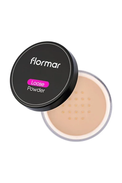 FLORMAR Sabitleyici Mat Toz Pudra - Loose Powder - 003 Medium Sand - 8690604400034 ürün görseli