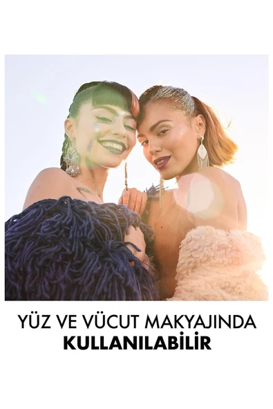 NYX PROFESSİONAL MAKEUP Yüz & Vücut Simi için Baz - Glitter Primer 17 g 800897846831 - 4