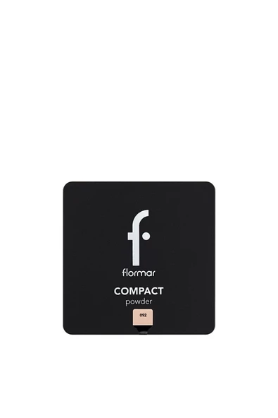 FLORMAR Yoğun Pigmentli Kompakt Pudra - Compact Powder - 092 Medium Soft Peach - 8682536051323 - Resim 4