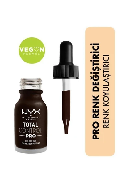 NYX PROFESSİONAL MAKEUP Total Control Pro Renk Değiştirici Dark