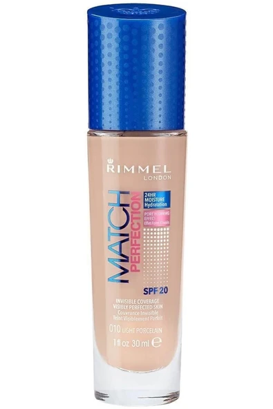 RIMMEL LONDON Match Perfection Fondöten No. 010