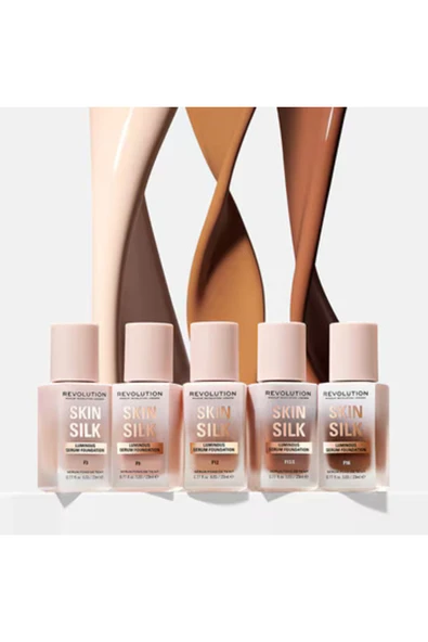 REVOLUTİON Skin Silk Serum Fondöten F2 - 6