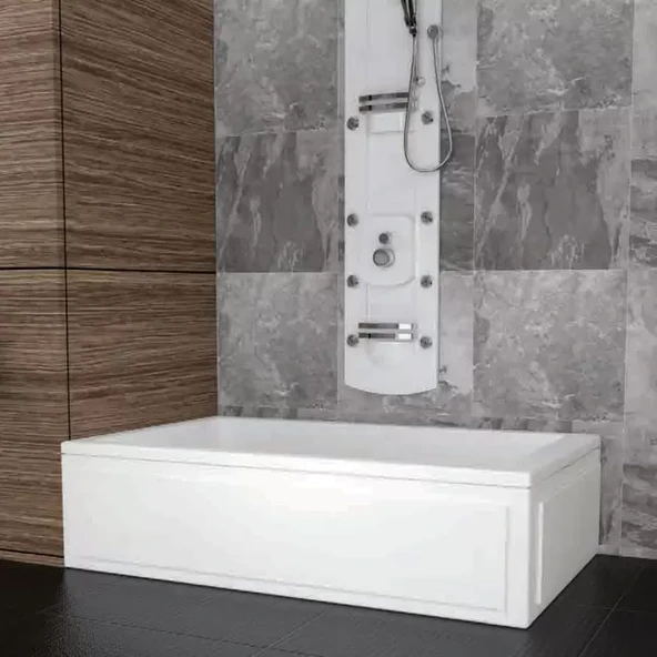 Sırduş 120x70x55 Düz Oturmalı Küvet