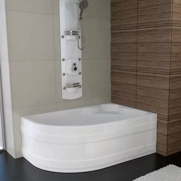 Sırduş 150x100x55 Asimetrik Sağ Küvet