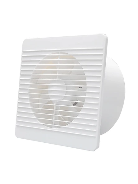 Tuvalet Egzoz Fanı - 4 inç Ultra İnce Panel - Açılış 10-12cm - 6