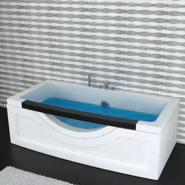 Sırduş 189x88x55 Cam Panelli Küvet