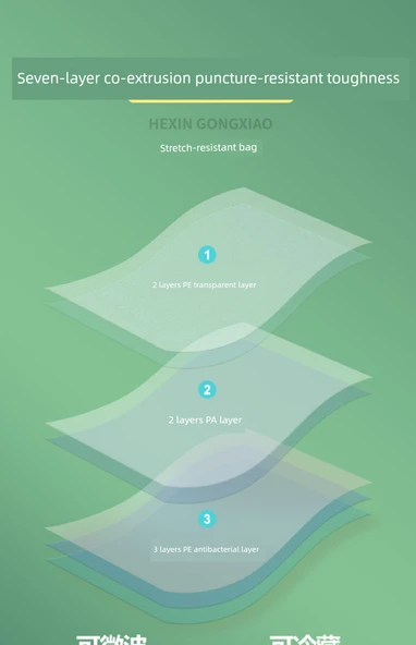 Vakumlu Gıda Saklama Ruloları - 17cm x 5m - 2 Rulo - Resim 10