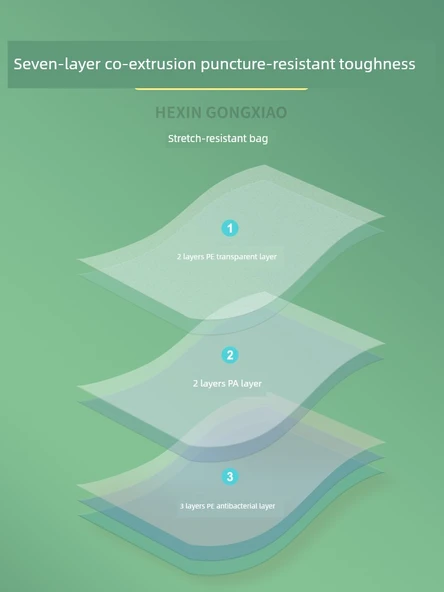 Vakumlu Gıda Saklama Ruloları - 17cm x 5m - 2 Rulo - Resim 3