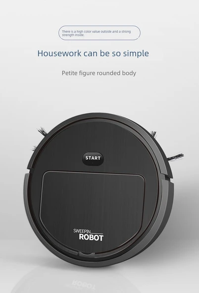 Akıllı Temizlik Robotu K225 Beyaz Vakumlama P10S Su Versiyonu - 6