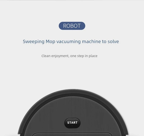 Akıllı Temizlik Robotu K225 Beyaz Vakumlama P10S Su Versiyonu - 7