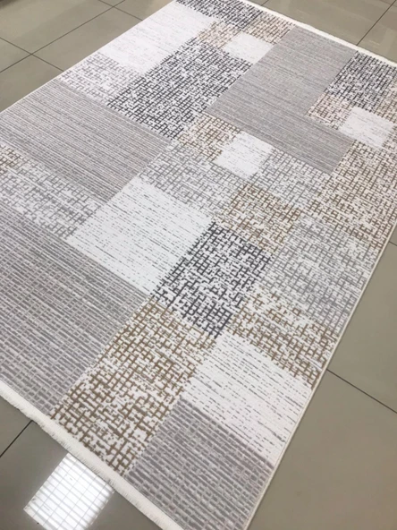 Merinos Halı Vista 76596 957 Serisi Triko Akrilik Salon Oturma Yatak Odası Halısı - Resim 3