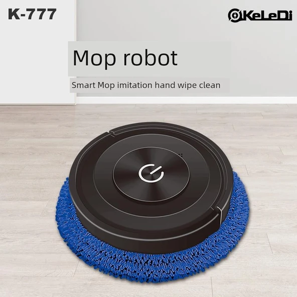 Akıllı Süpürge Robotu - Islak ve Kuru - Piyano Siyahı - 5