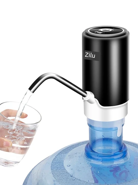 Elektrikli Su Dispenseri Pompası - Çift Su Pompası Çıkışı, Büyük Pil, Hızlı Şarj - 6