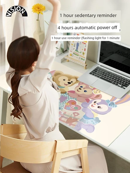 Isıtmalı Mouse Pad - WW-0138 [70x33cm] 6 Hız Ayarı Hızlı Isıtma - 3