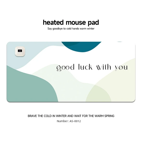 Isıtmalı Mouse Pad - AS-0012 [60x36cm] 6 Hız Ayarı Hızlı Isıtma
