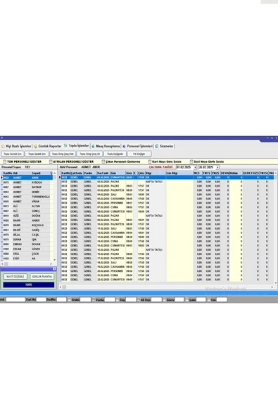 KABLOSUZ-WİFİ YÜZ OKUMA PERSONEL TAKİP-MAAŞ PUANTAJ  PROGRAMI - 5