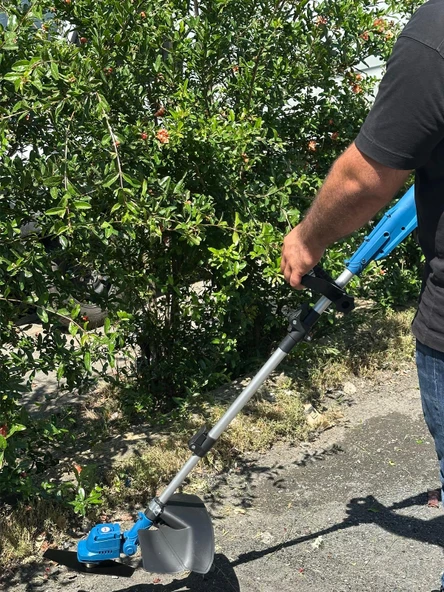 Rowermax Rpc-MM150 Akülü Tırpan Kenar Çalı Ot Çim Bİçme Teleskopik Misinalı Set - 2