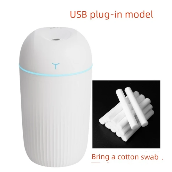 Mini USB Nemlendirici - Beyaz - 420ml - Model 1